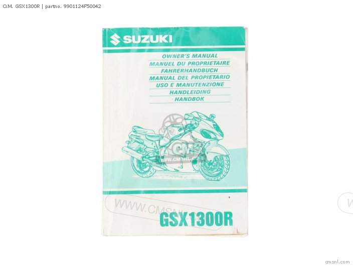 Suzuki O.M. GSX1300R 9901124F50042