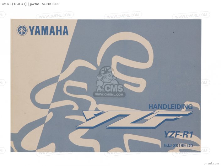 Yamaha OM R1 ( DUTCH ) 5JJ28199D0