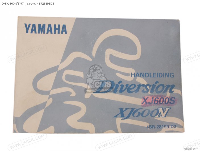 Yamaha OM XJ600N/S'97 4BR28199D3
