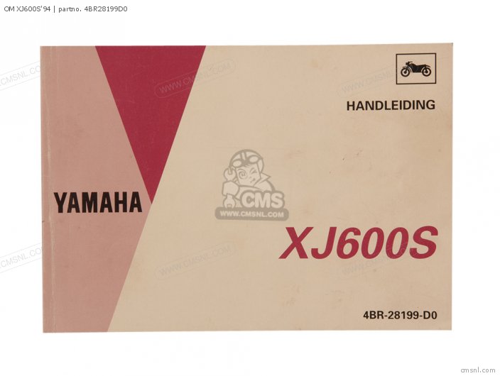 Yamaha OM XJ600S'94 4BR28199D0