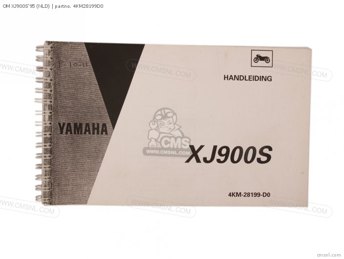 Yamaha OM XJ900S'95 (NLD) 4KM28199D0