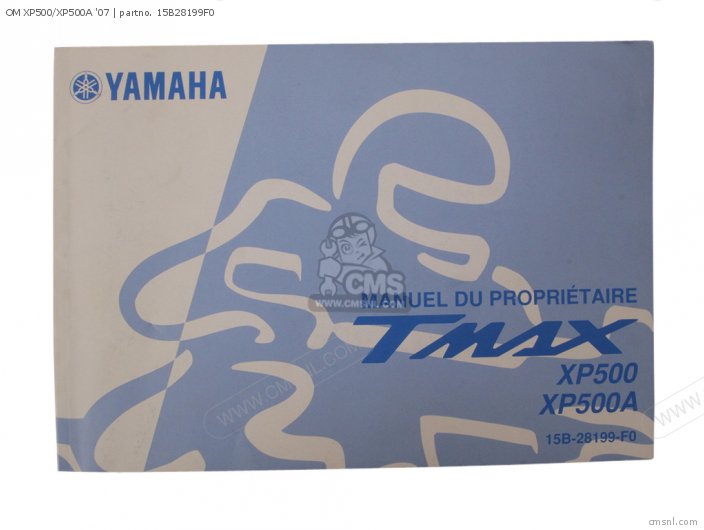Yamaha OM XP500/XP500A '07 15B28199F0 Yamaha OM XP500/XP500A '07 15B28199F0