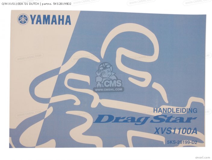 Yamaha O/M XVS1100A 01 DUTCH 5KS28199D2