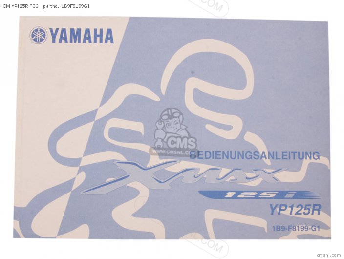 Yamaha OM YP125R ''06 1B9F8199G1