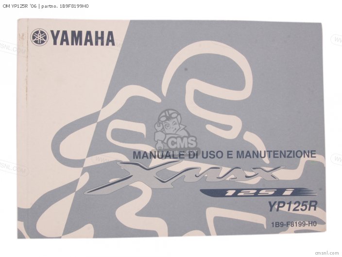 Yamaha OM YP125R '06 1B9F8199H0