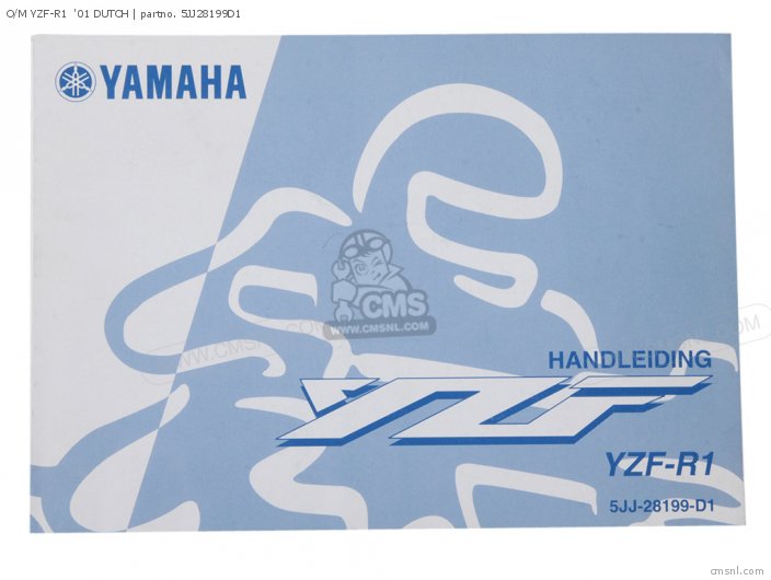 Yamaha O/M YZF-R1  01 DUTCH 5JJ28199D1