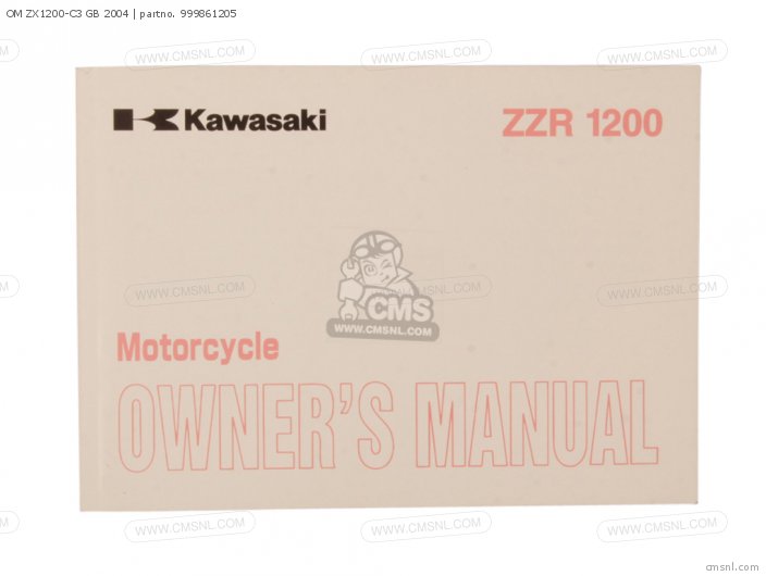 Kawasaki OM ZX1200-C3 GB 2004 999861205