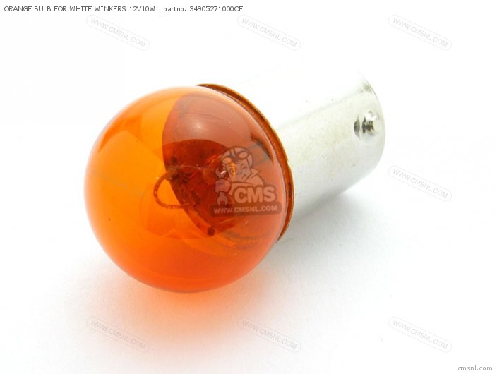 Orange Bulb For White Winkers 12v10w photo