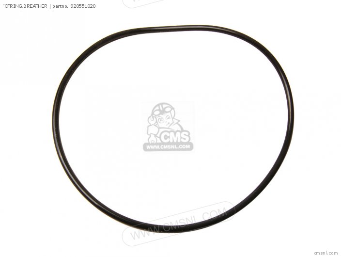 Kawasaki "O"RING,BREATHER 920551020