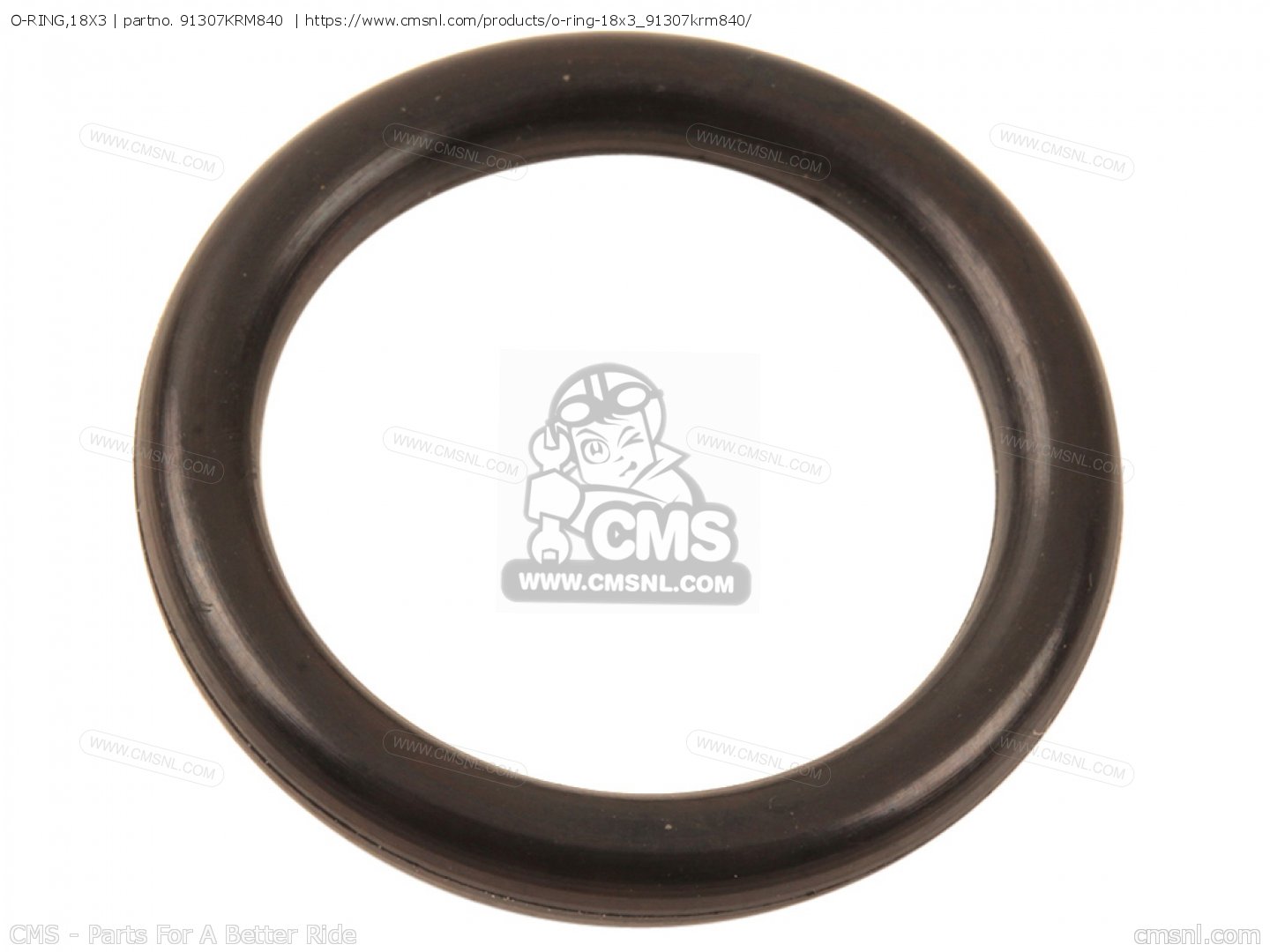 しん Genuine honda spare part 91307-KRM-840, O-RING,18X3, AFS125