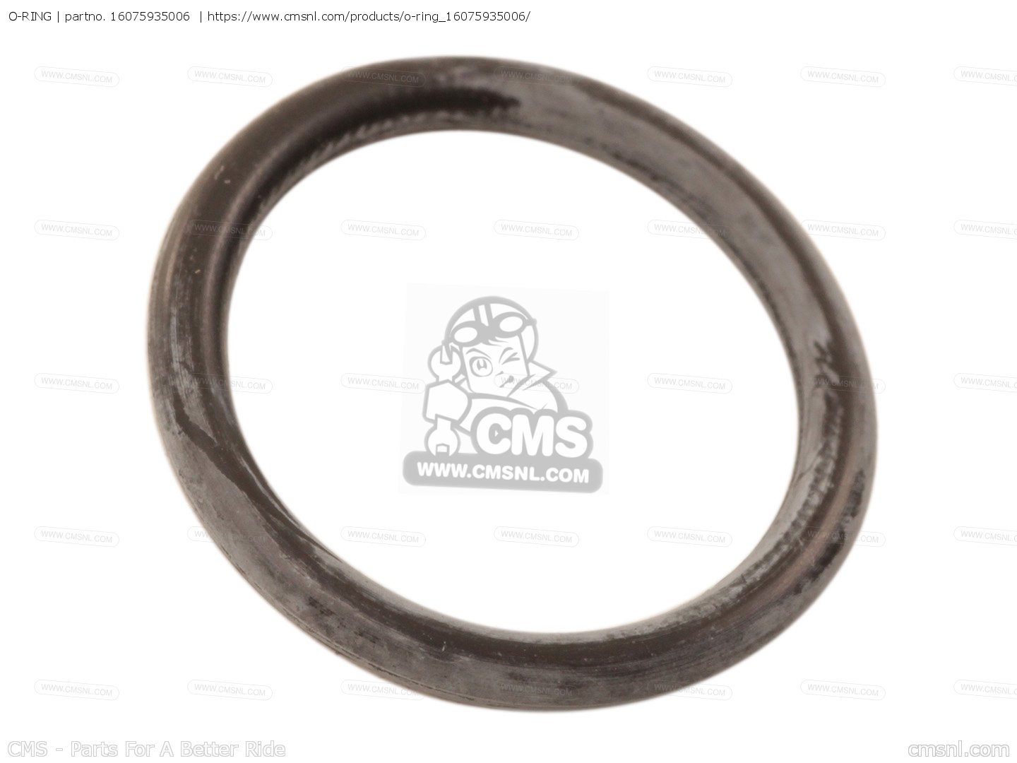 16075935006: O-RING Honda - buy the 16075-935-006 at CMSNL