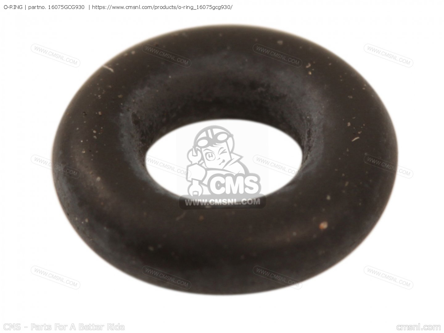 16075GCG930: O-RING Honda - buy the 16075-GCG-930 at CMSNL