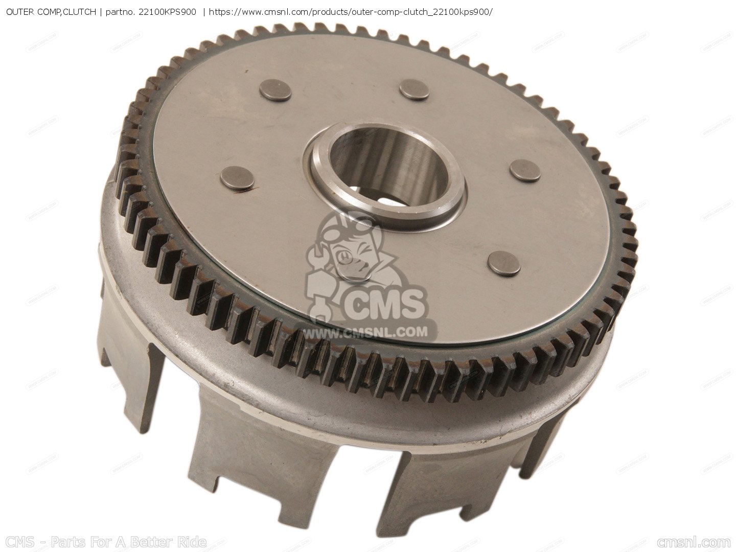 OUTER COMP,CLUTCH for CRF230F 2005 (5) USA - order at CMSNL