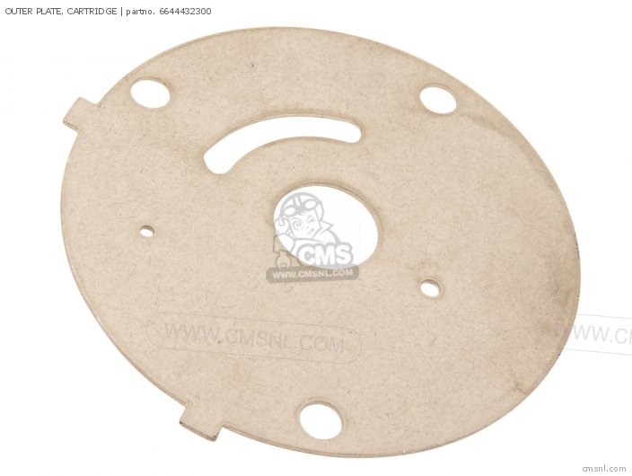 Yamaha OUTER PLATE, CARTRIDGE 6644432300