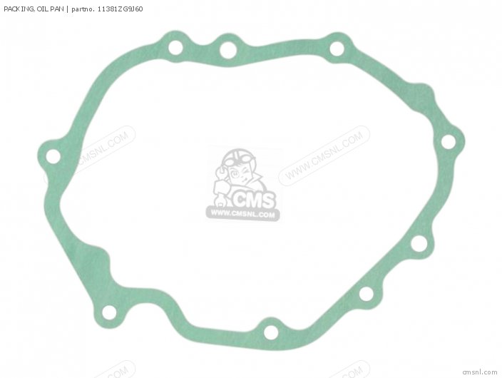 Honda PACKING,OIL PAN 11381ZG9J60