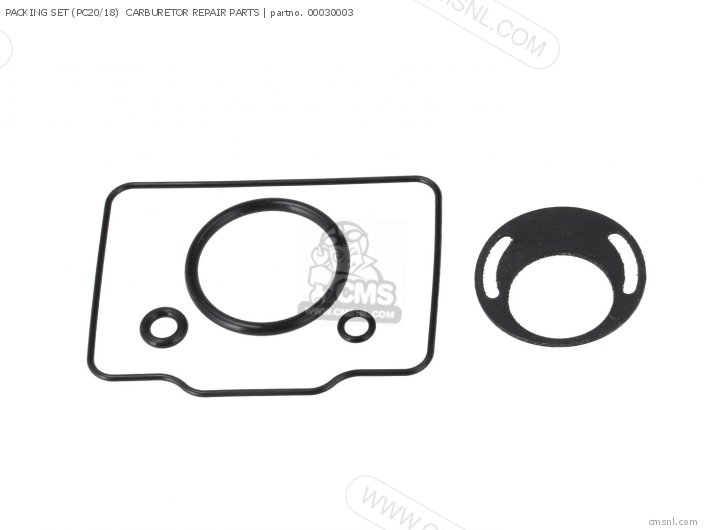 Takegawa PACKING SET (PC20/18)  CARBURETOR REPAIR PARTS 00030003