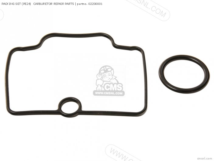 Takegawa PACKING SET (PE24)  CARBURETOR REPAIR PARTS 02200001