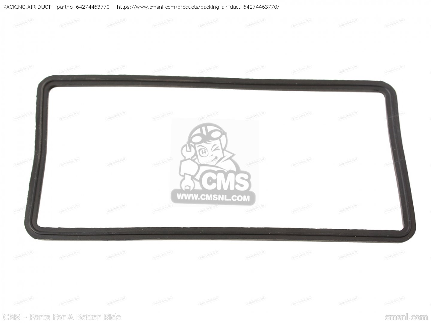 64274463770: PACKING,AIR DUCT Honda - buy the 64274-463-770 at CMSNL