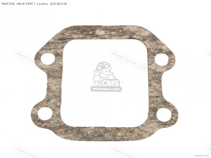 Yamaha PACKING, VALVE SEAT 1 (MCA) 3L51362100