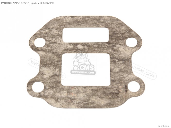 Yamaha PACKING, VALVE SEAT 2 (MCA) 3L51362200