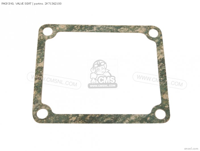 Yamaha PACKING, VALVE SEAT (MCA) 2K71362100