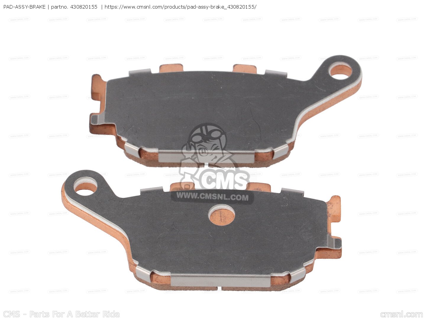PADASSYBRAKE (NAS) for EN650DKF VULCAN S 2019 EUROPE,MIDDLE EAST