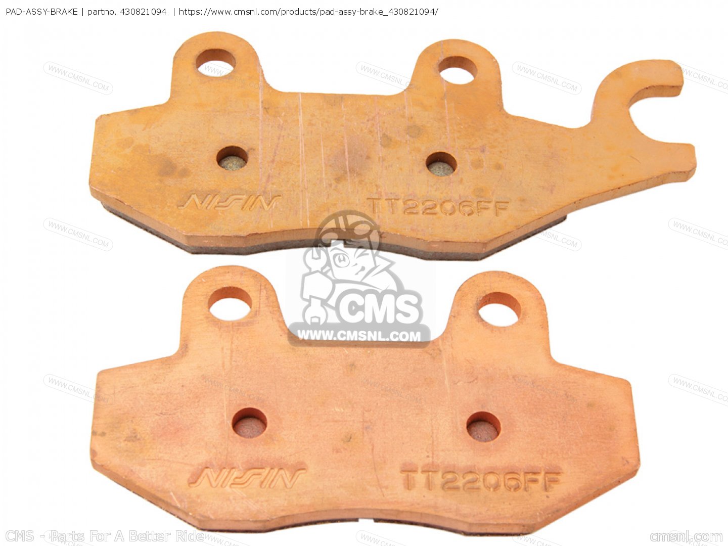 430821094 Padassybrake (nas) Kawasaki buy the 430821094 at CMSNL