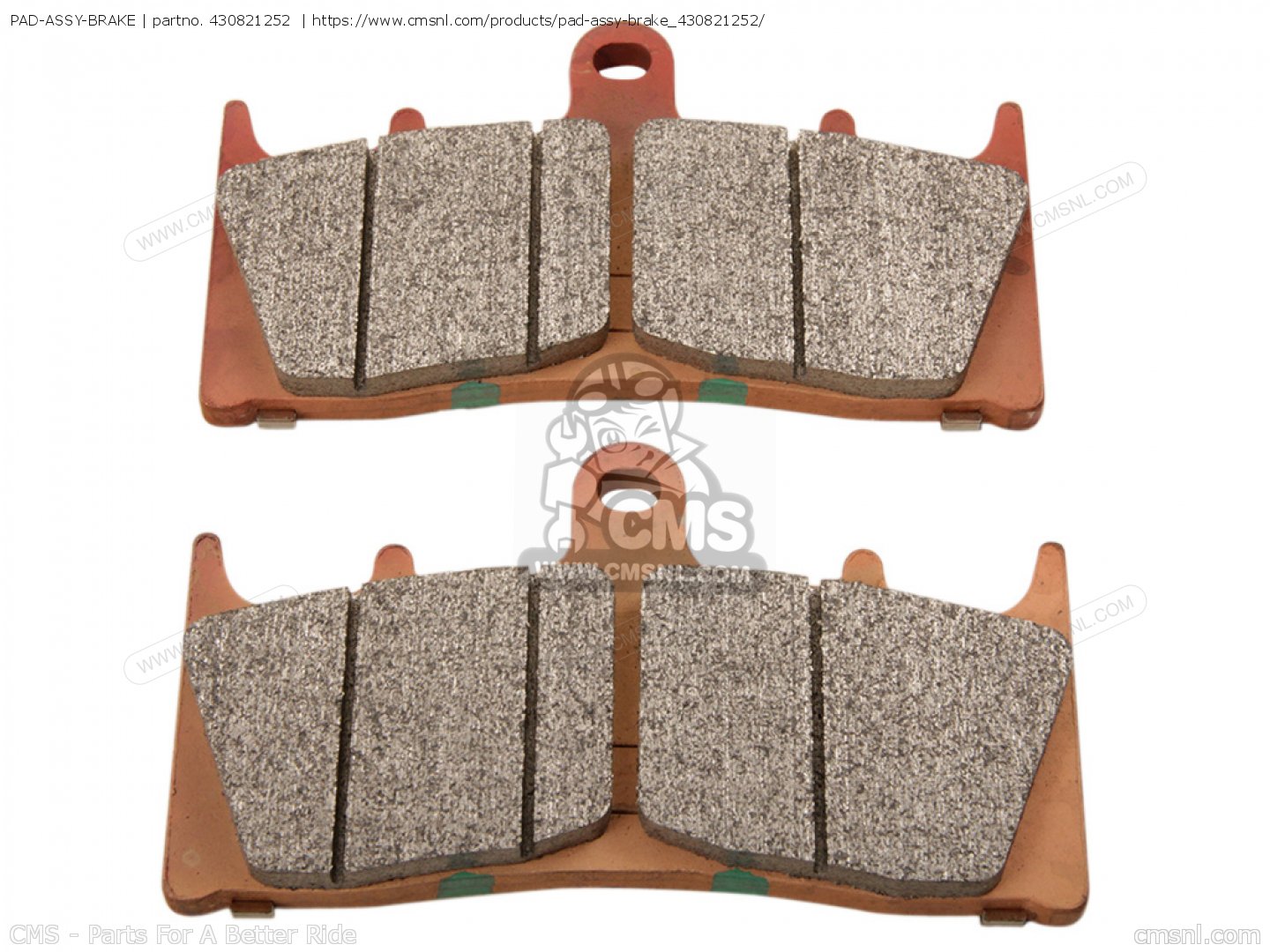 430821252 Padassybrake (nas) Kawasaki buy the 430821252 at CMSNL