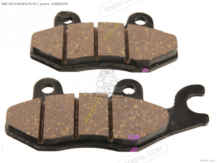 430820095 Padassybrake,fr,rh (nas) Kawasaki buy the 430820095 at