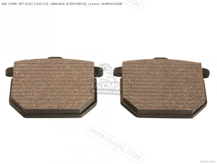 Pad Comp. Set (ksk) (non O.e. Japanese Alternative) (nas) photo