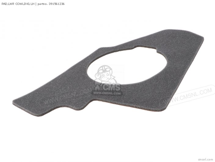 Kawasaki PAD,LWR COWLING,LH 391561236 Kawasaki PAD,LWR COWLING,LH 391561236