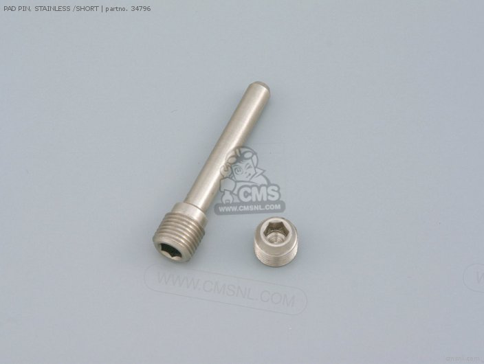 Daytona PAD PIN, STAINLESS /SHORT 34796