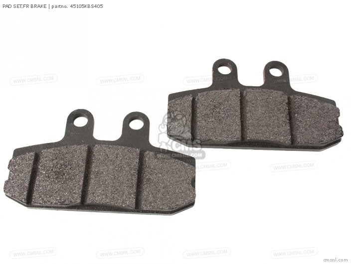 Honda PAD SET,FR BRAKE (NAS) 45105KBS405