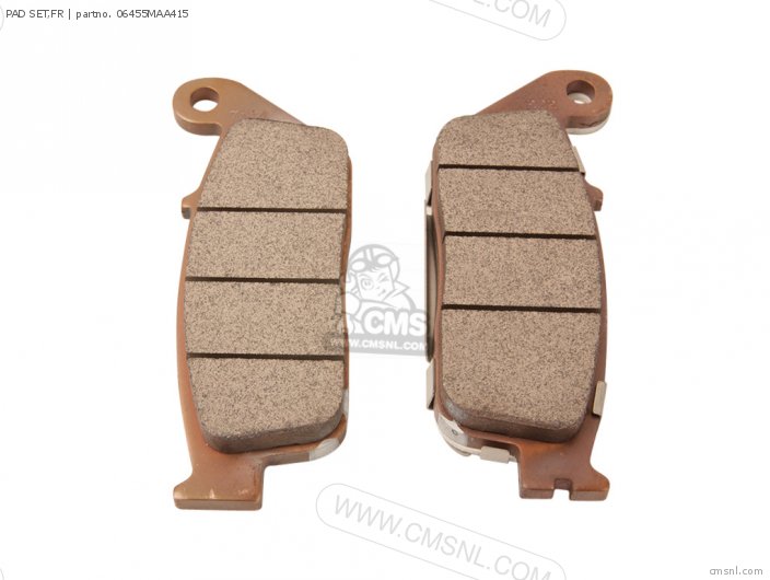 Honda PAD SET,FR (NAS) 06455MAA415 Honda PAD SET,FR (NAS) 06455MAA415