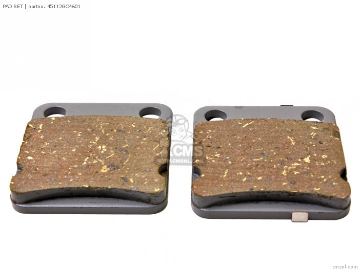 Honda PAD SET (NAS) 45112GC4601 Honda PAD SET (NAS) 45112GC4601