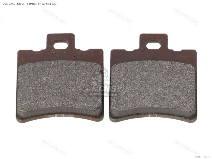 Yamaha PAD, CALIPER 2 (NAS) 5RWF581100