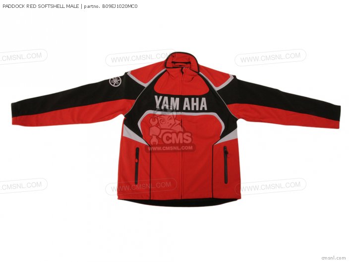 Yamaha PADDOCK RED SOFTSHELL MALE B09EJ1020MC0