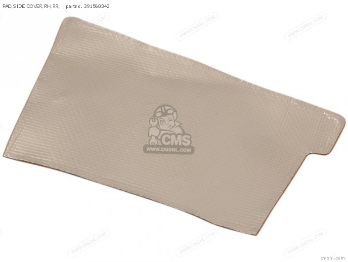 Pad, Side Cover, Rh, Rr,  photo