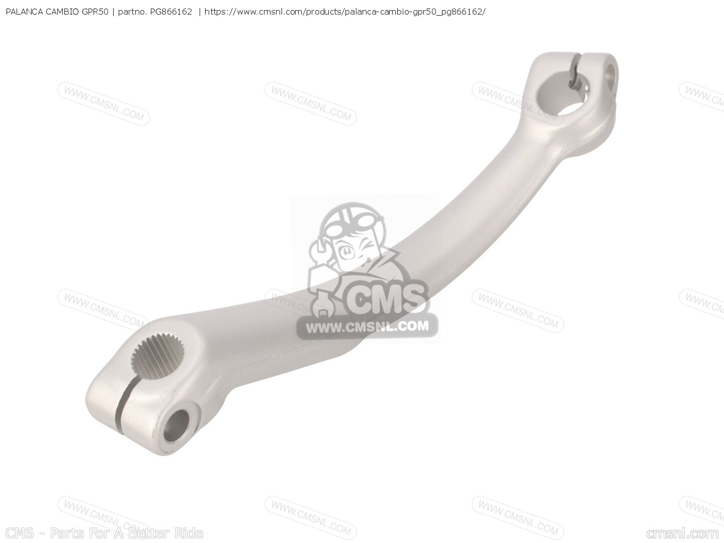 PG866162: Palanca Cambio Gpr50 Piaggio Group - buy the 866162 at CMSNL