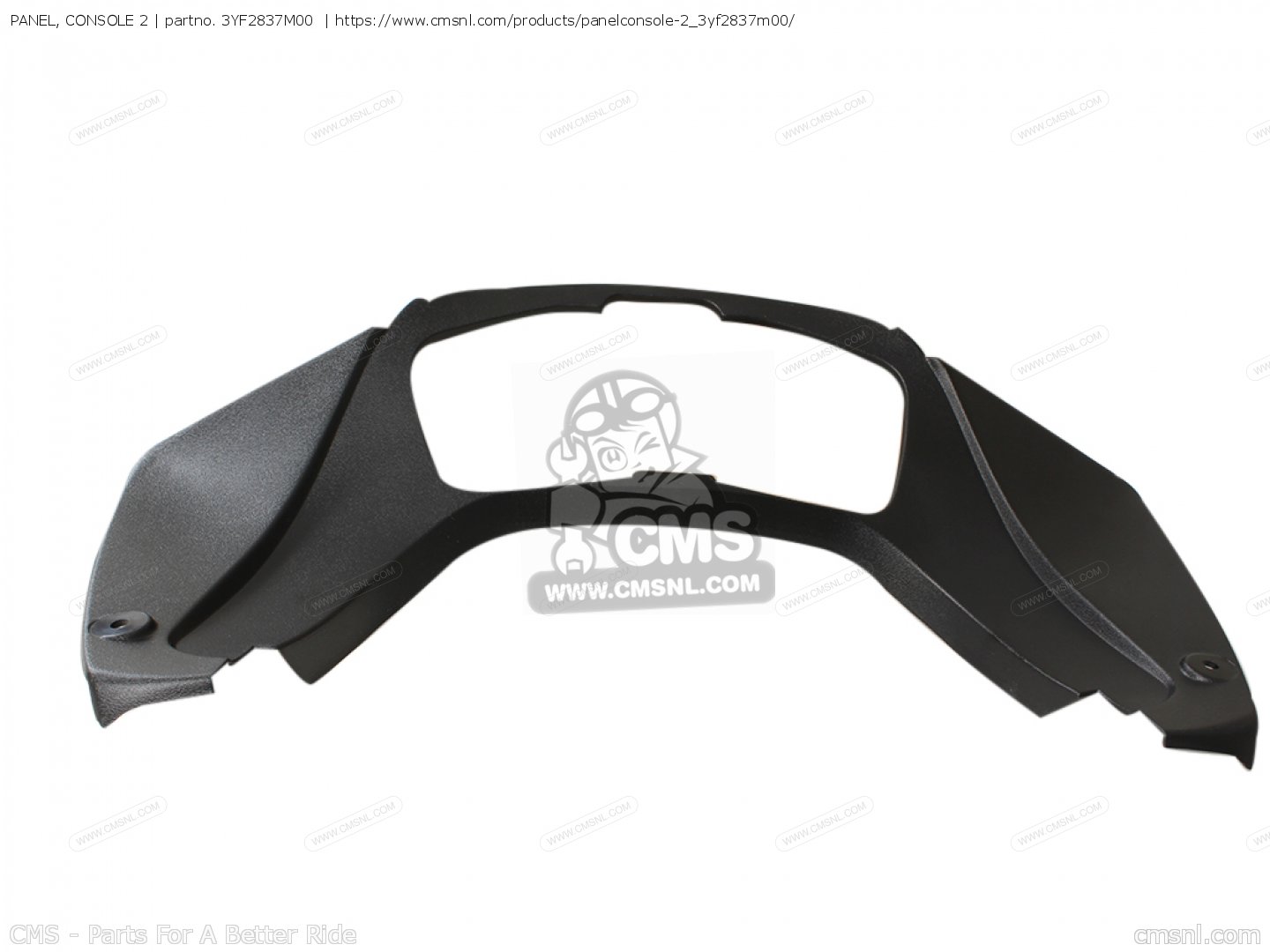 3YF2837M00: PANEL, CONSOLE 2 Yamaha - buy the 3YF-2837M-00-00 at CMSNL