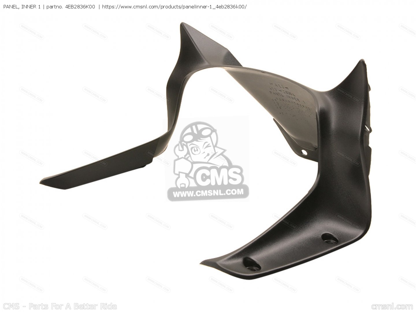 4EB2836K00: PANEL, INNER 1 Yamaha - buy the 4EB-2836K-00-00 at CMSNL