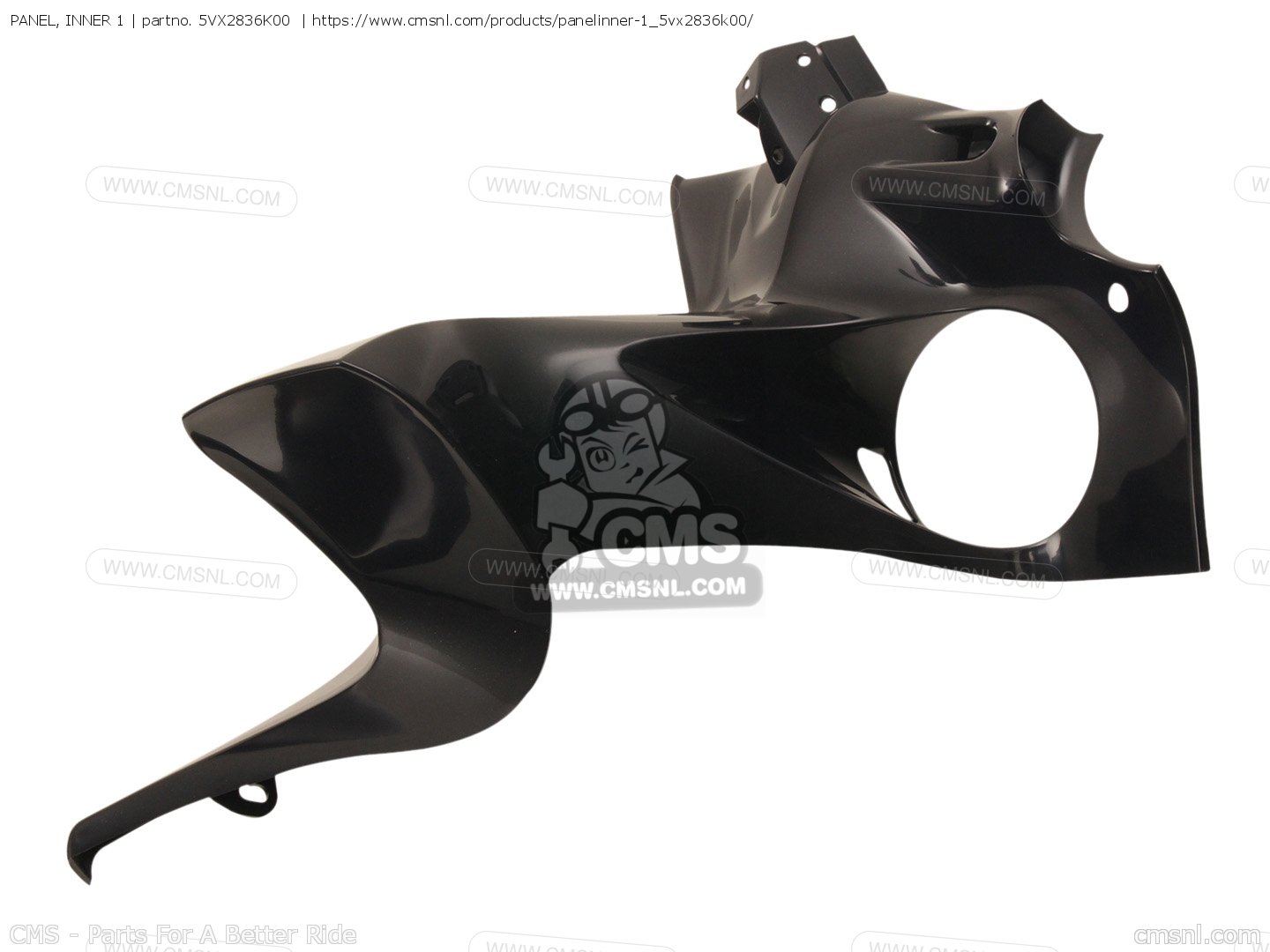 5VX2836K00: PANEL, INNER 1 Yamaha - buy the 5VX-2836K-00-00
