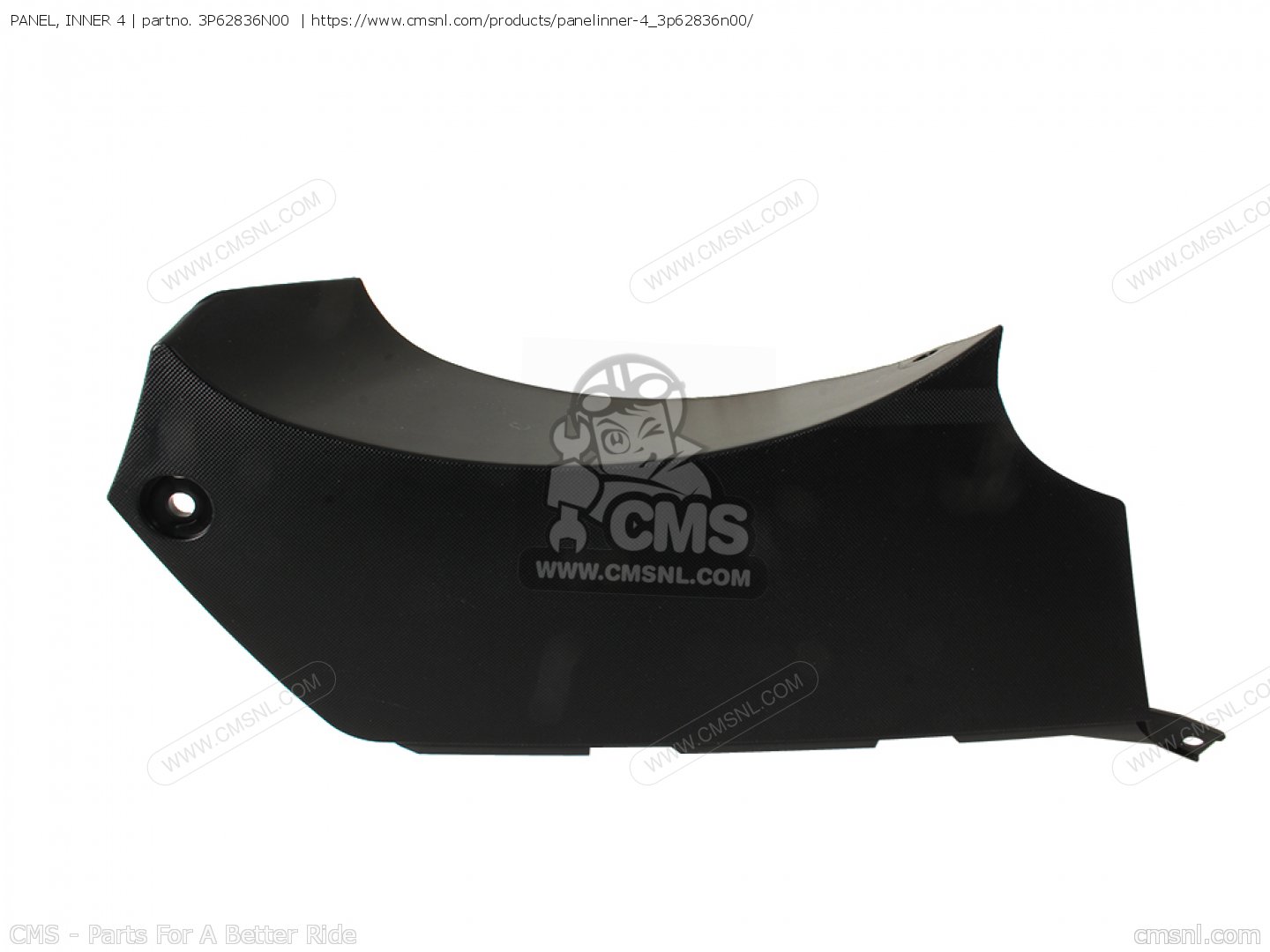 3P62836N00: PANEL, INNER 4 Yamaha - buy the 3P6-2836N-00-00 at CMSNL