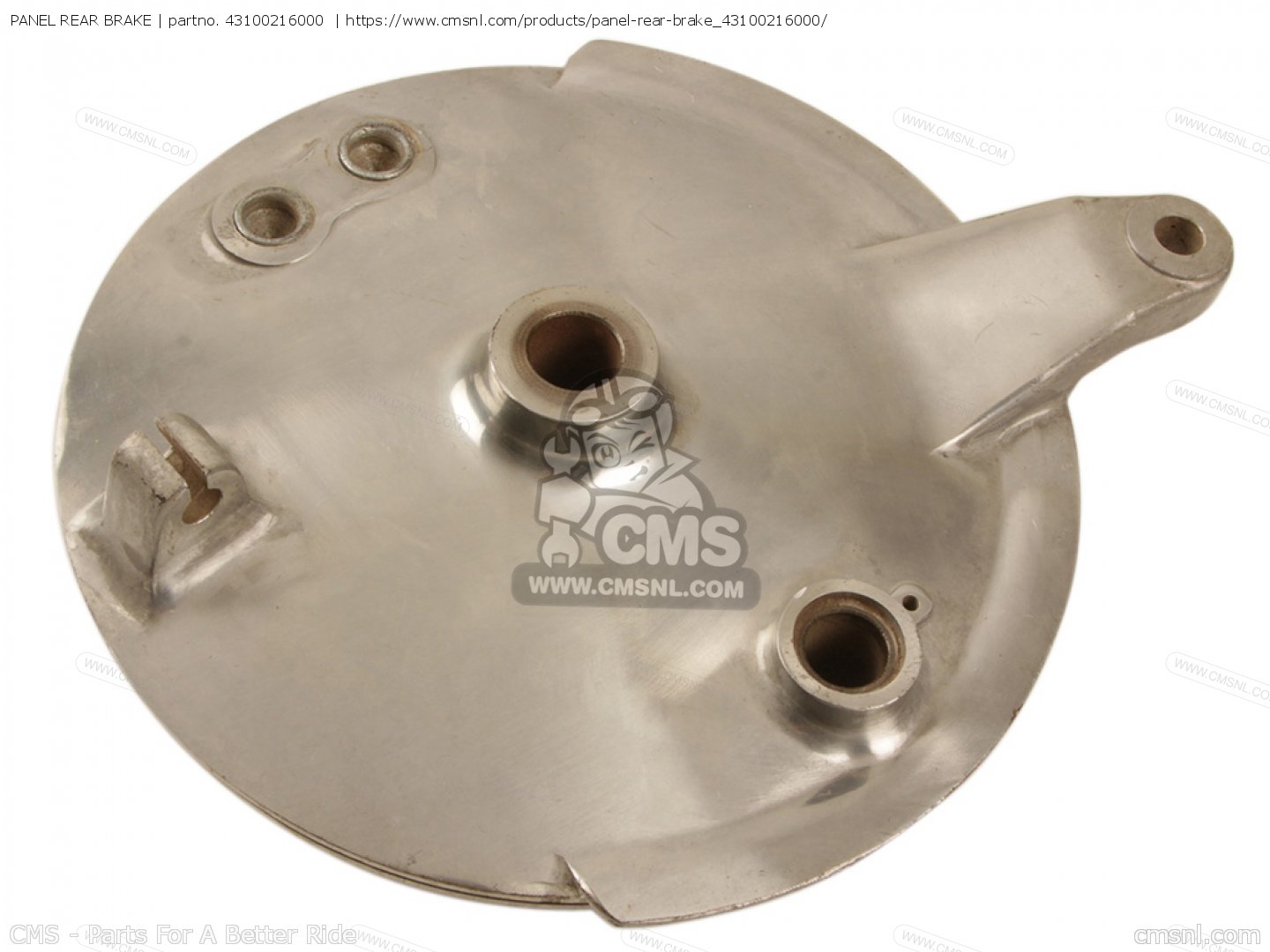 43100216000 Panel Rear Brake Honda buy the 43100216000 at CMSNL