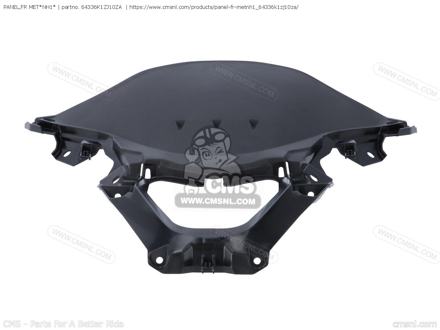 64336K1ZJ10ZA: PANEL,FR MET*NH1* Honda - buy the 64336-K1Z-J10ZA