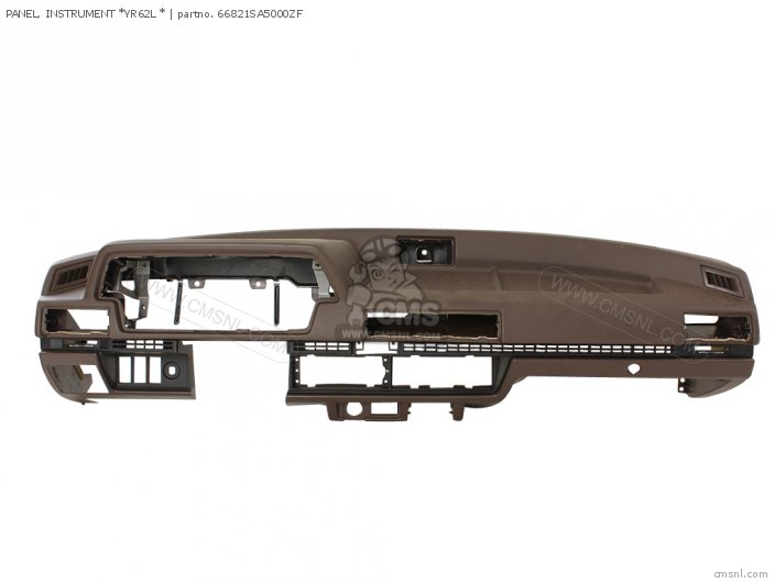 Honda PANEL, INSTRUMENT *YR62L * 66821SA5000ZF