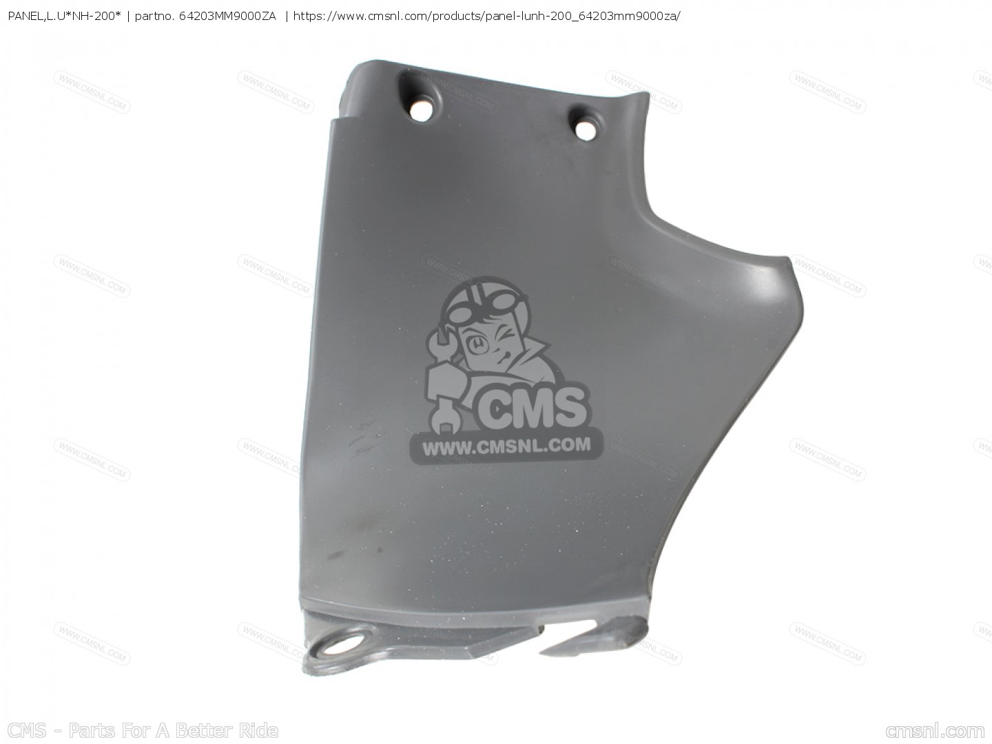 64203MM9000ZA: PANEL,L.U*NH-200* Honda - buy the 64203-MM9-000ZA