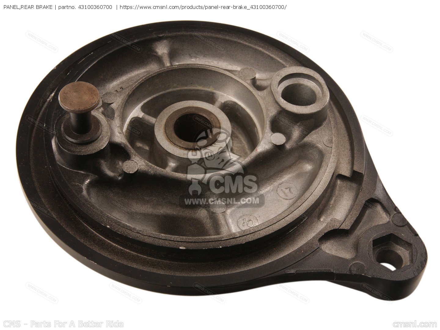 43100360700 Panel,rear Brake Honda buy the 43100360700 at CMSNL