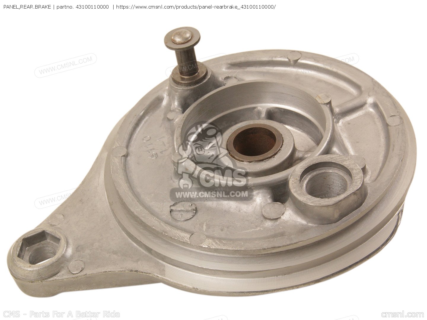 43100110000 Panel,rear.brake Honda buy the 43100110000 at CMSNL