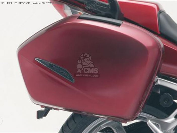 08L52MCW891: PANNIER SIDE CASE KIT GLORY 35 LITER RIGHT